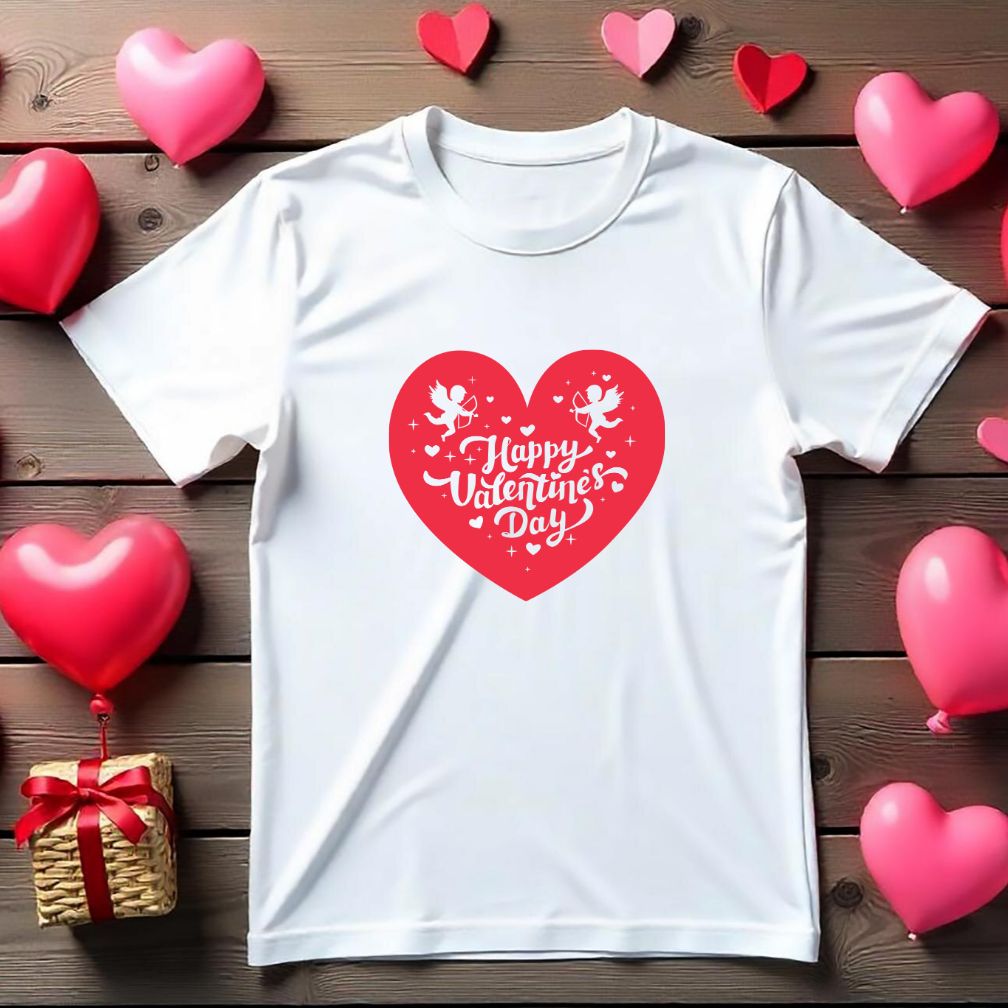 Happy Valentine Day Heart Vector