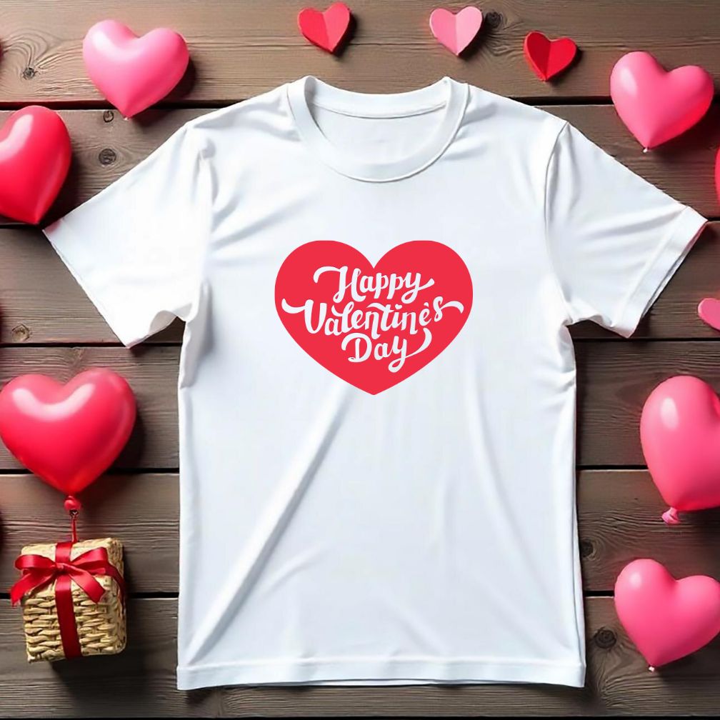 Happy Valentine Day Heart Vector