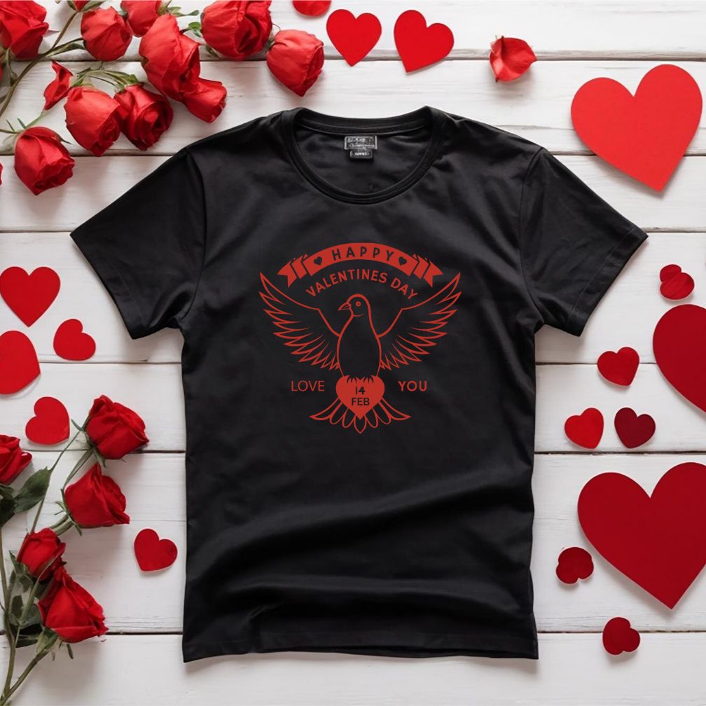 Happy Valentine Day Love You Vector