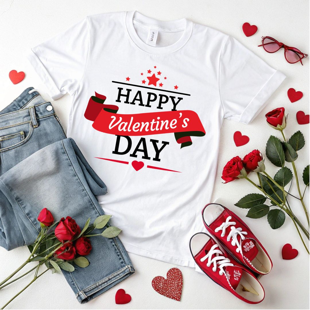Valentines Day Ribbon SVG Valentines Day Vector