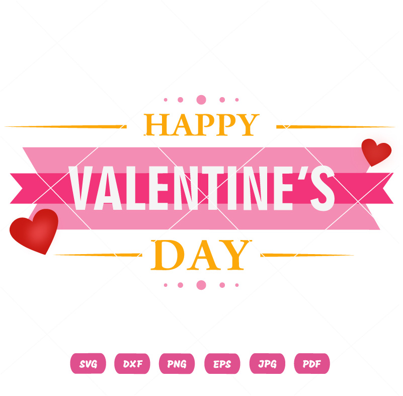 Valentines Day Special Happy Valentines Day SVG Happy Valentines Day Vector