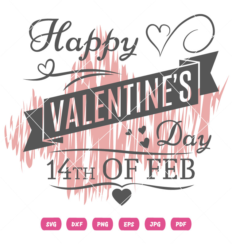 14 Feb Valentine Day Vector