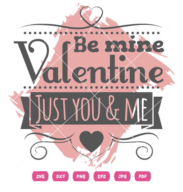 Be Mine Valentine Day Vector