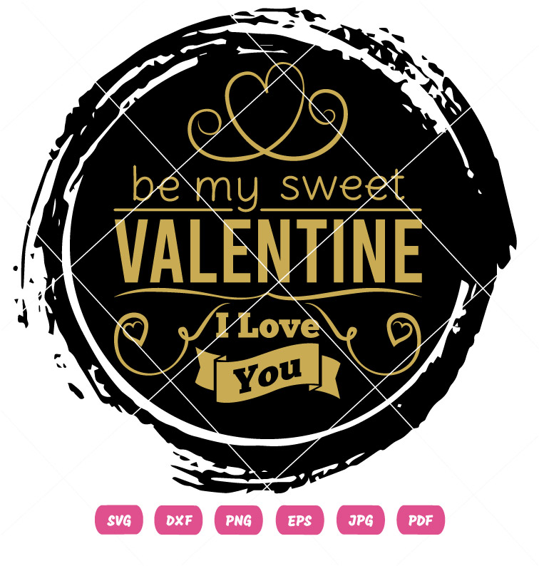 Be My Sweet Valentine Vector