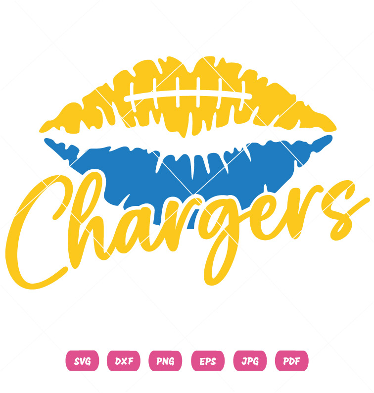 Chargers Valentine Vector