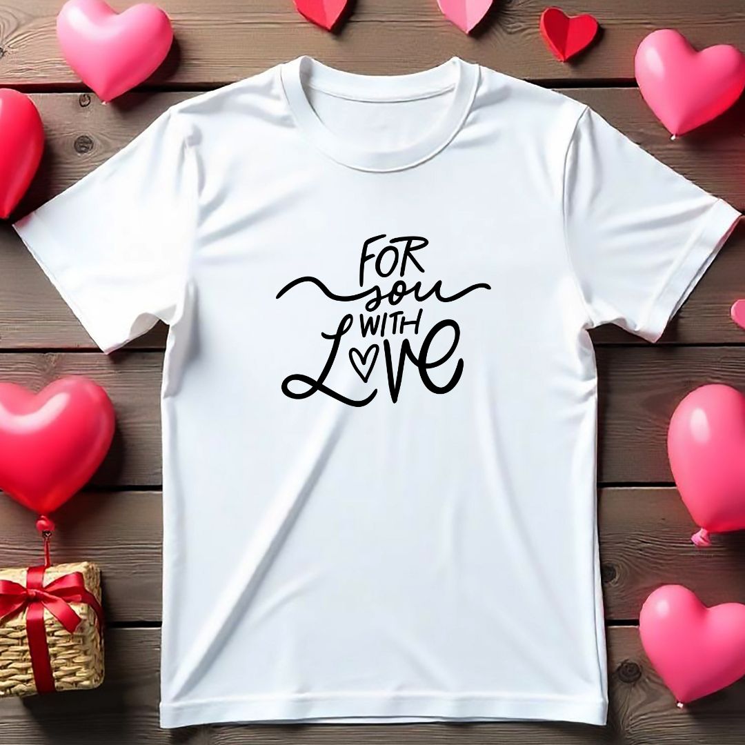 For You With Love SVG For You With Love Vector