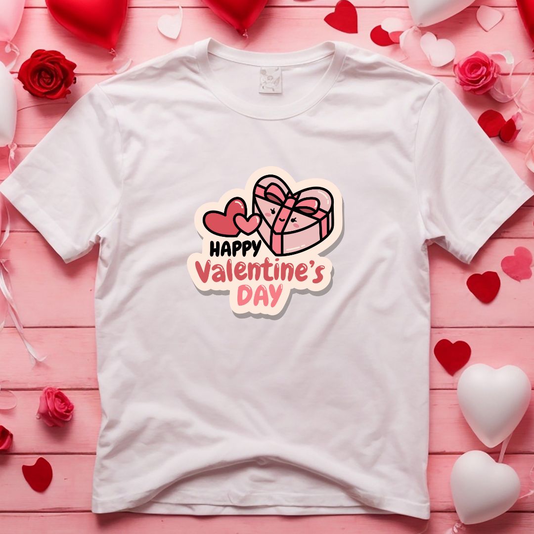 Gift Happy Valentine's Day Vector