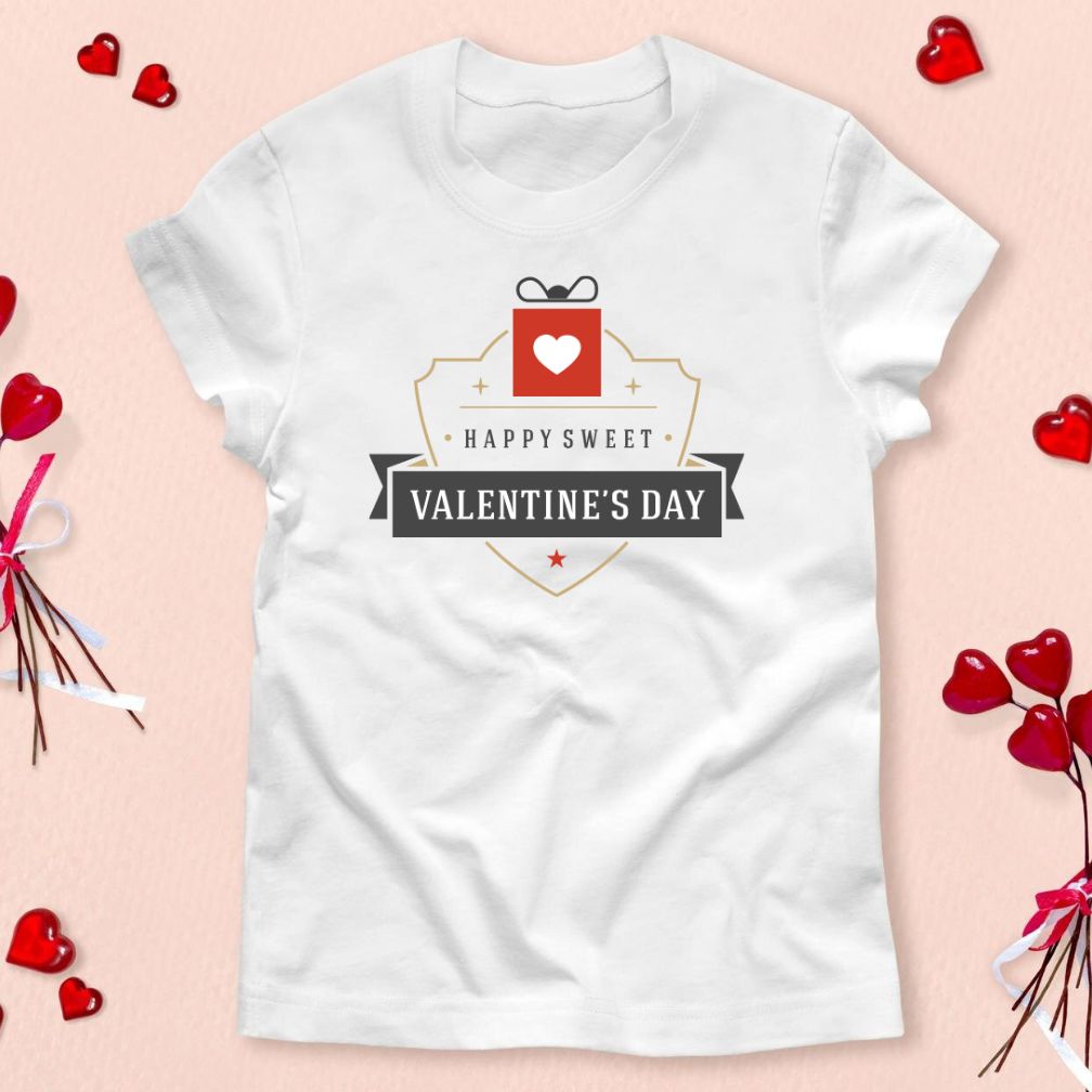 Happy Heart Valentine Day Vector