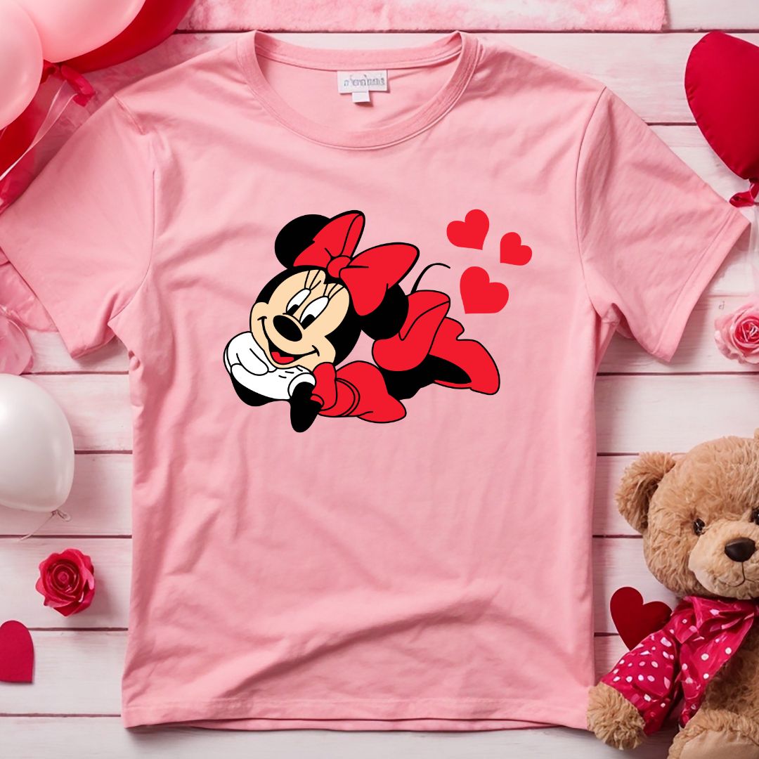 Happy Minnie Mouse SvG Valentine's Vector
