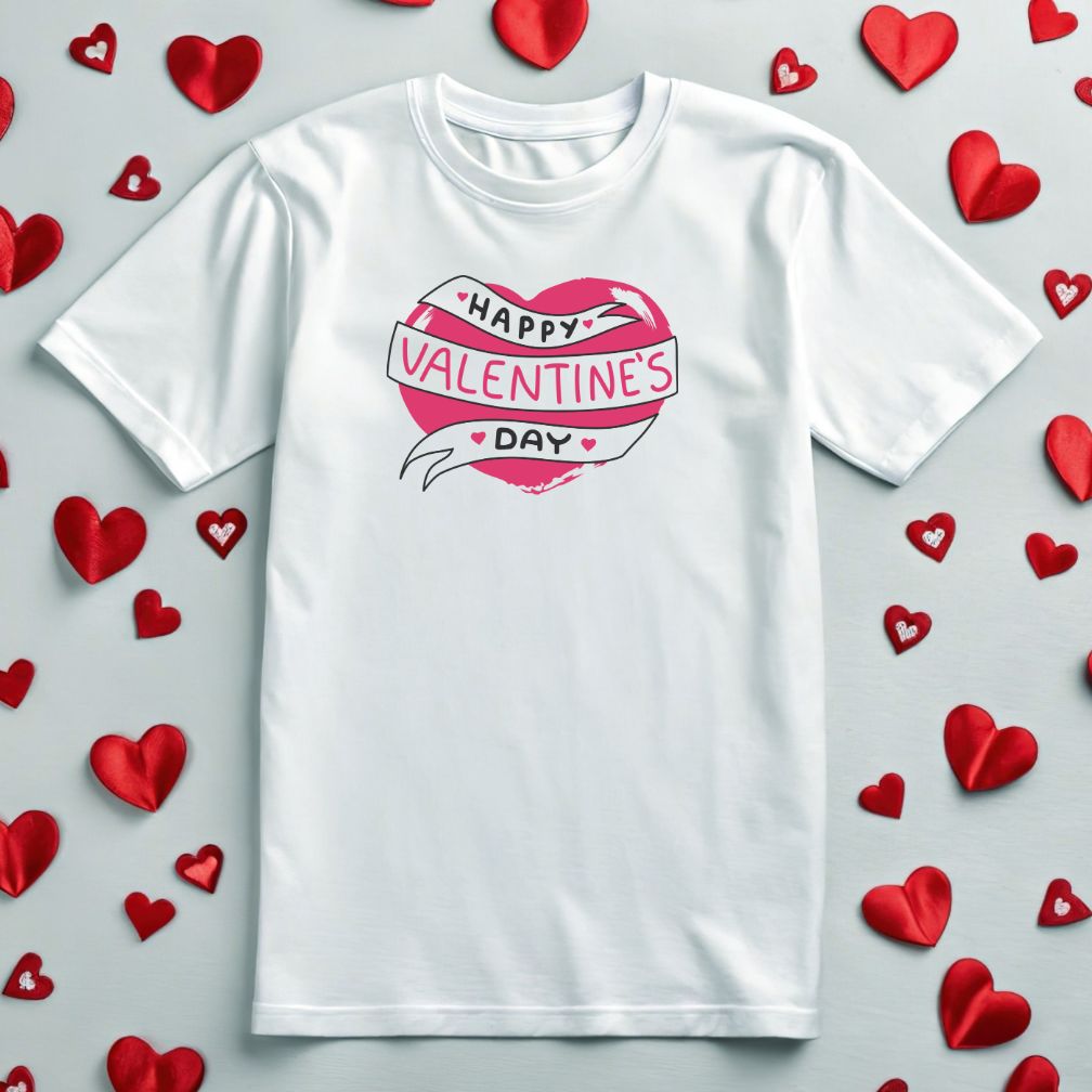 Happy Valentine Day Heart Vector