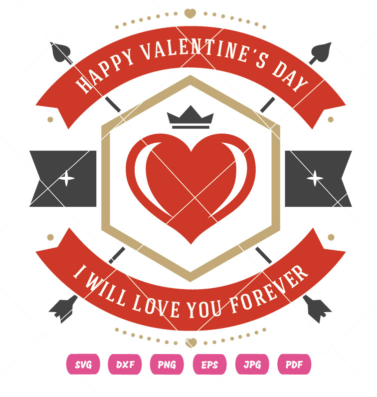 Happy Valentine Day Vector Design