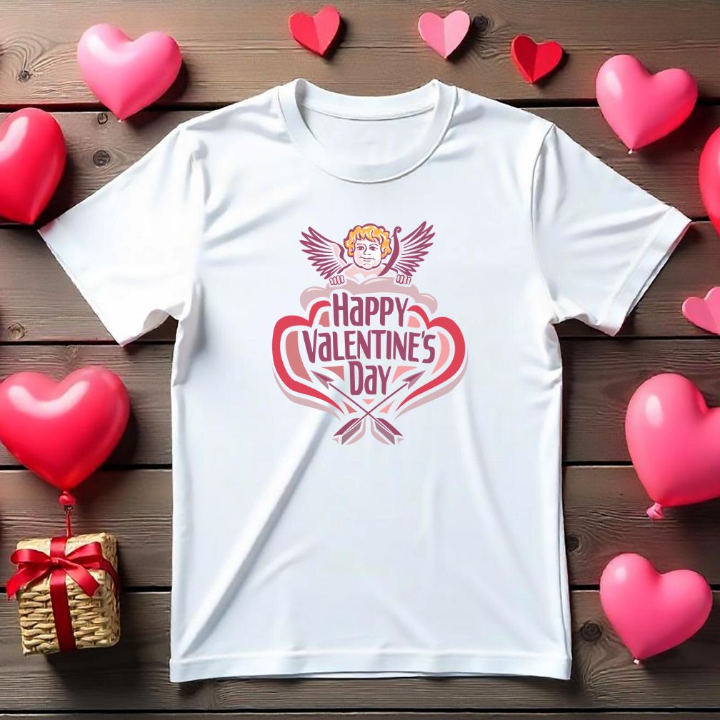 Happy Valentine Day Vector With Character