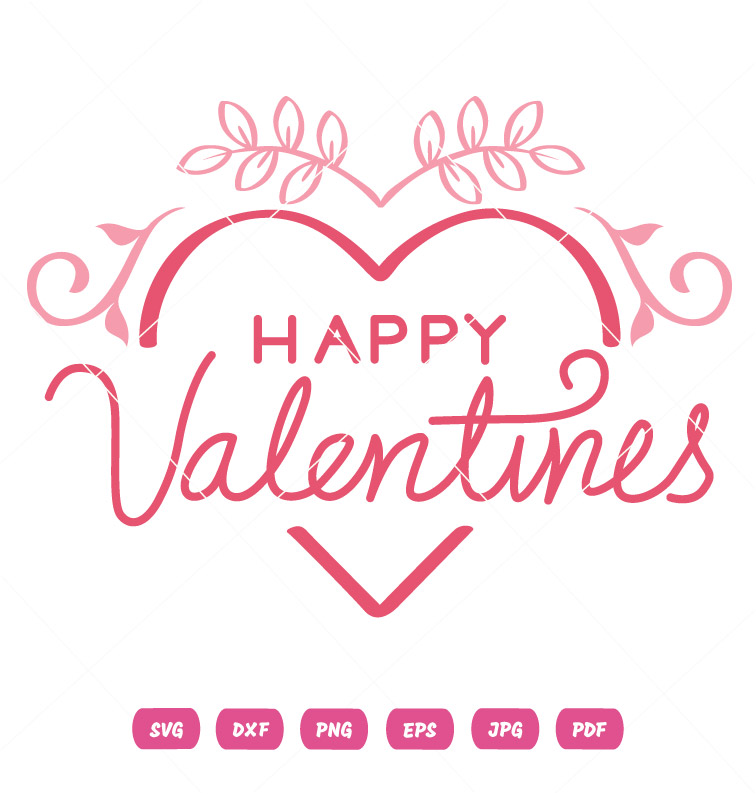 Happy Valentine Vector