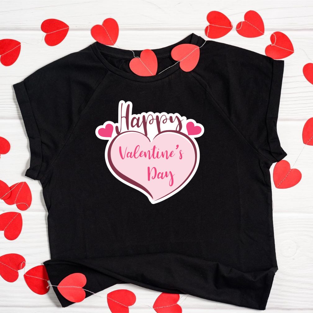 Happy Valentines Day Heart Vector