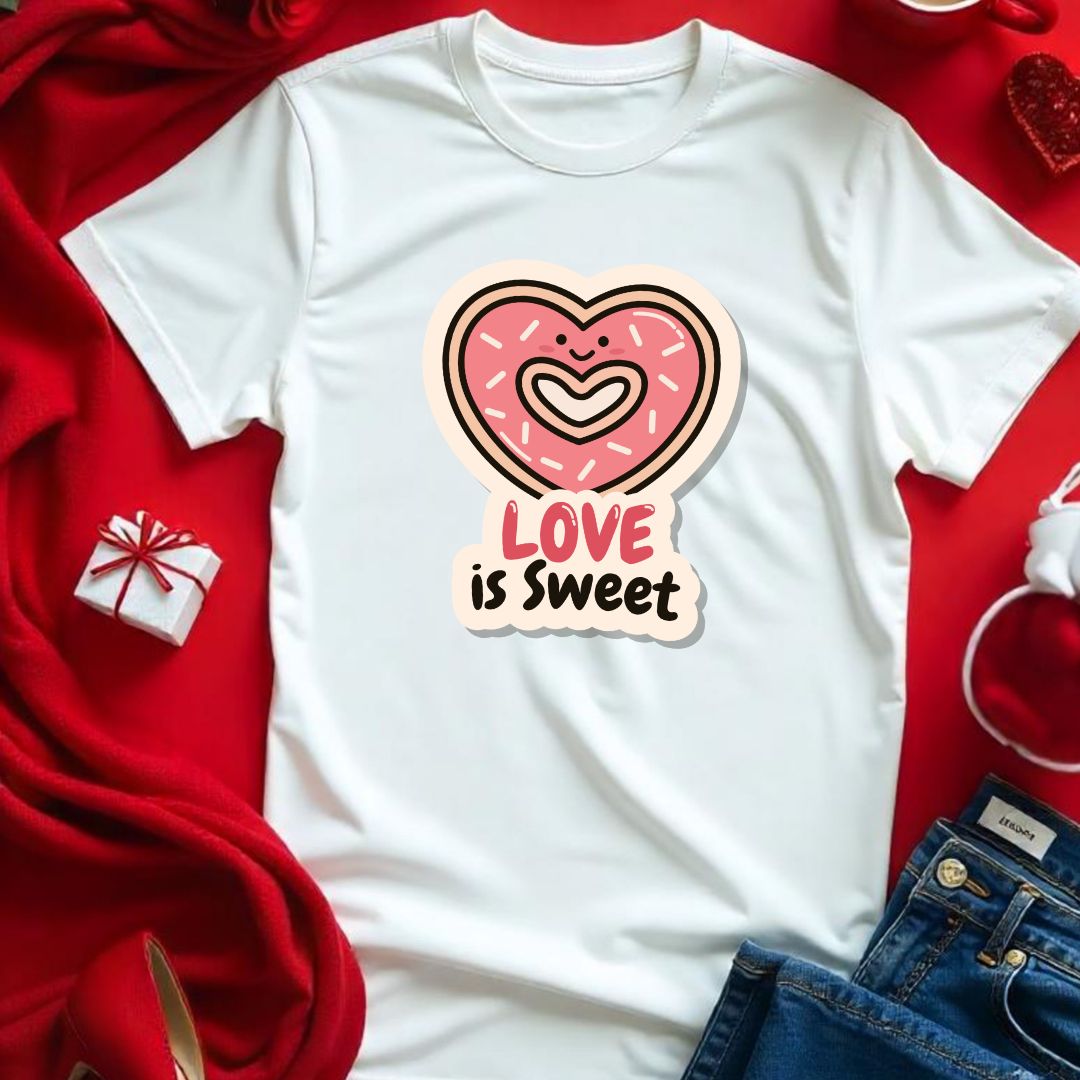 Heart Love Is Sweet SVG Heart Love Is Sweet Vector