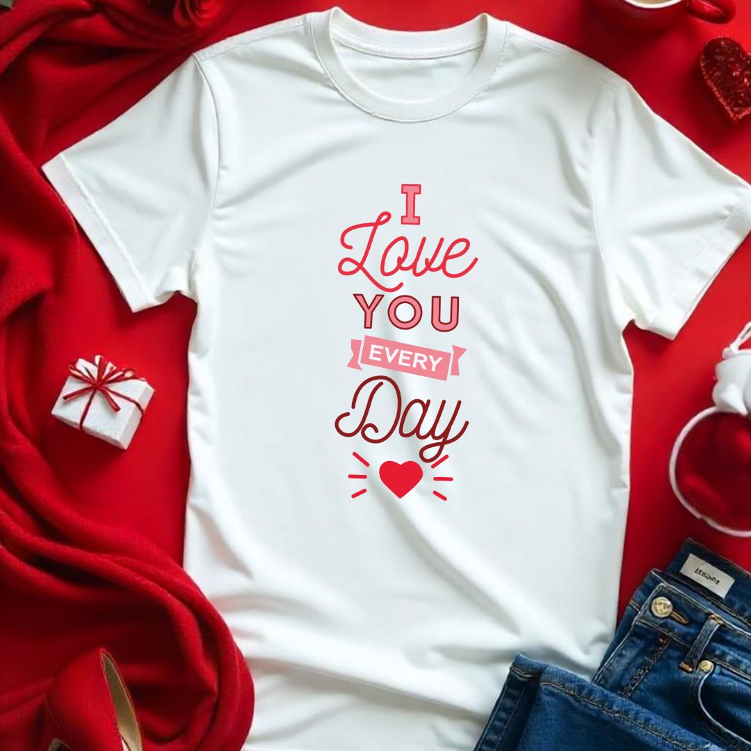 I Love You Every Day SVG Happy Vector