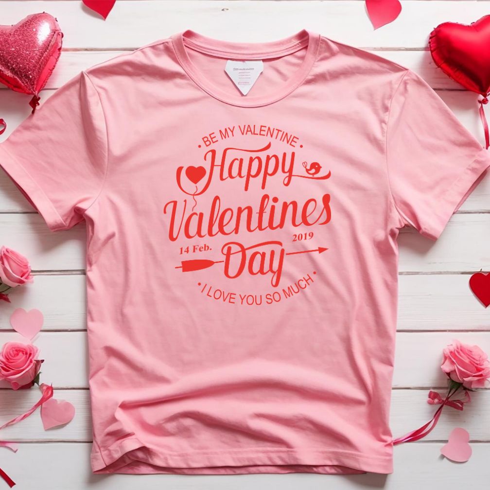 I Love You Happy Valentine Day Vector