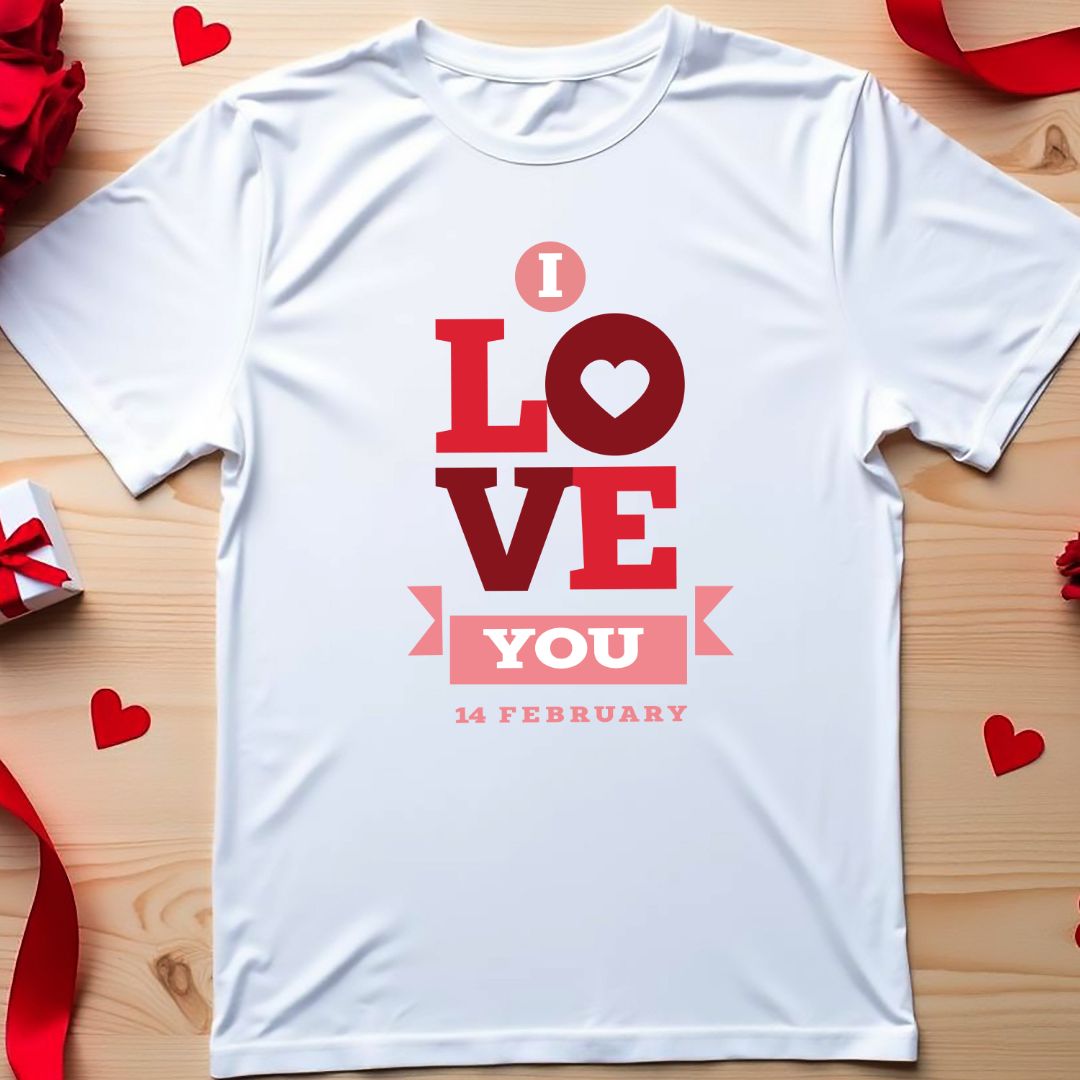 I Love You SVG Happy Valentine's Day Vector