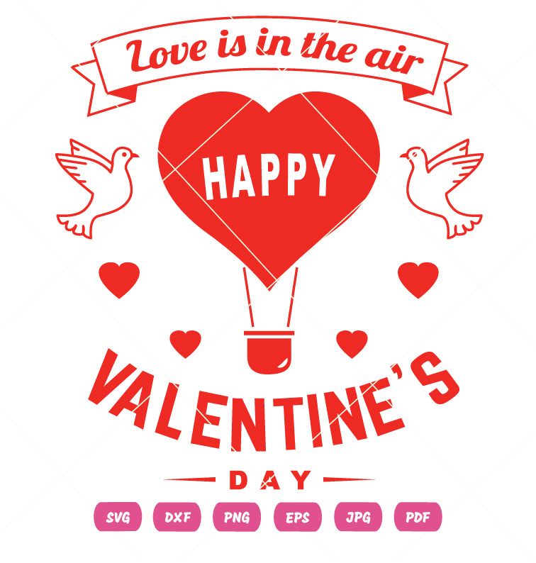 Love Is In The Air Vector