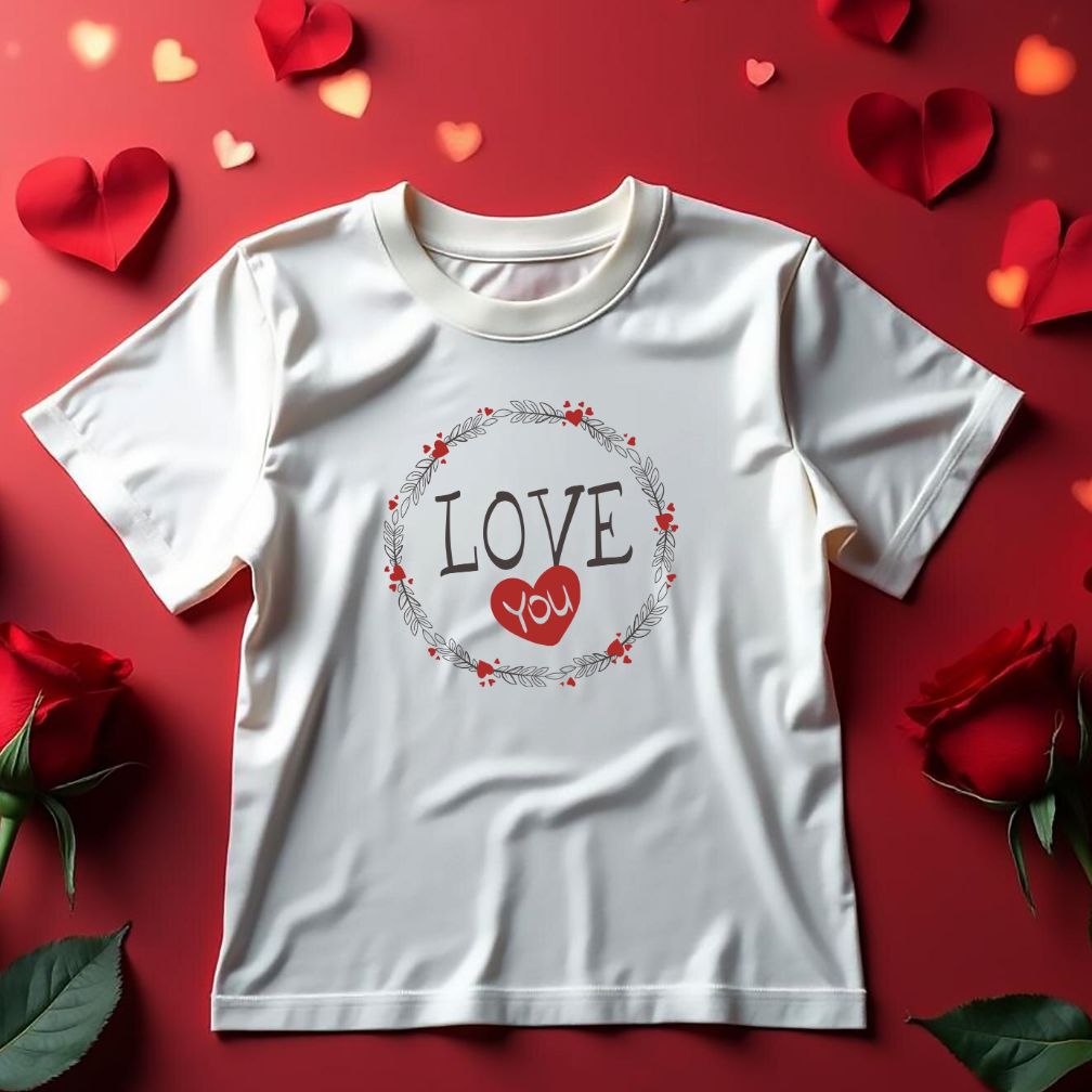 Love You Valentine Vector