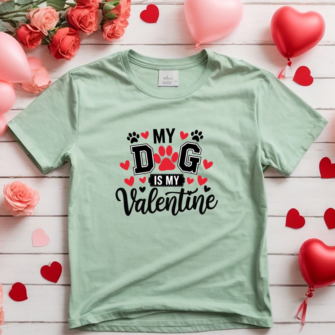 My Dog Is My Valentine svg My Dog Is My Valentine Vector