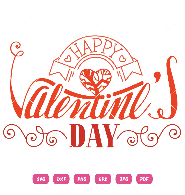 Simple Valentine Day Vector Design