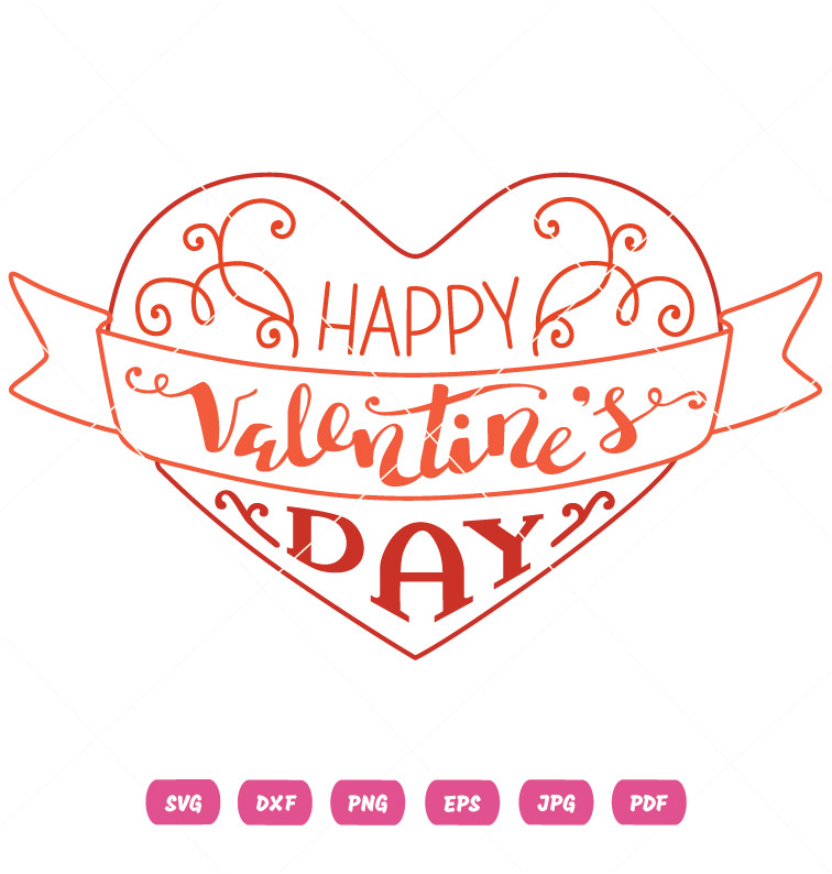 Stylish Valentine Day Vector