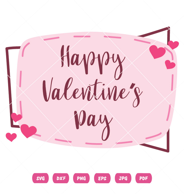 Stylish Valentine Vector