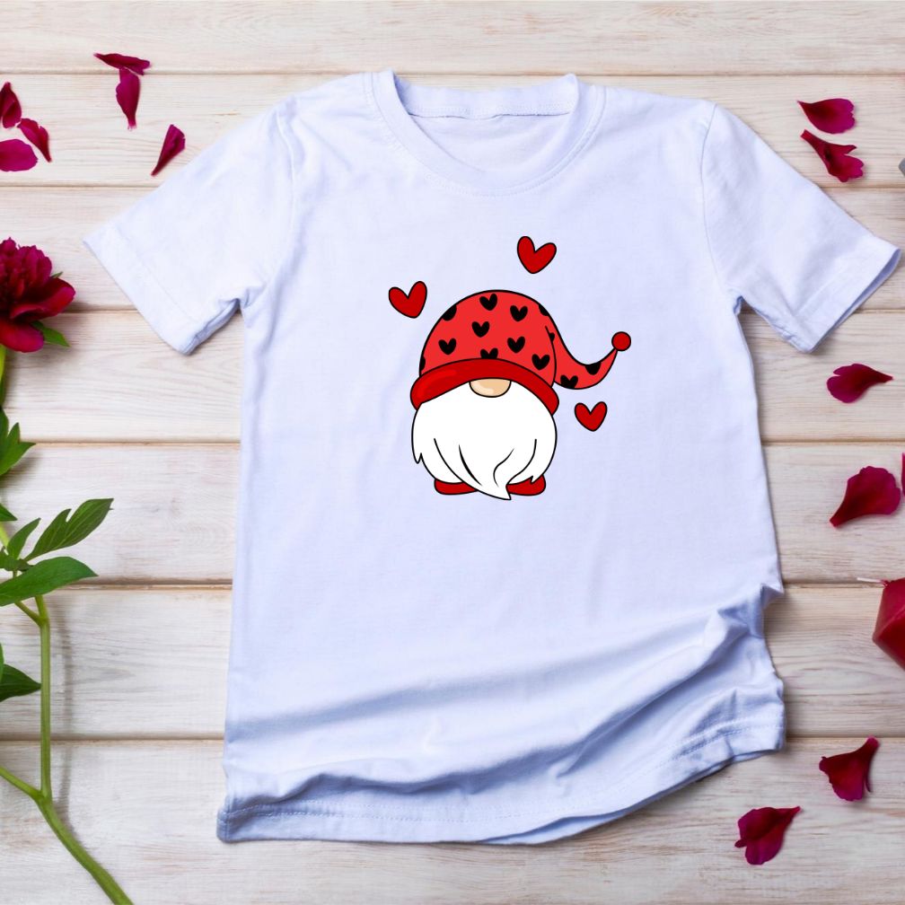 Valentine Gnome Vector