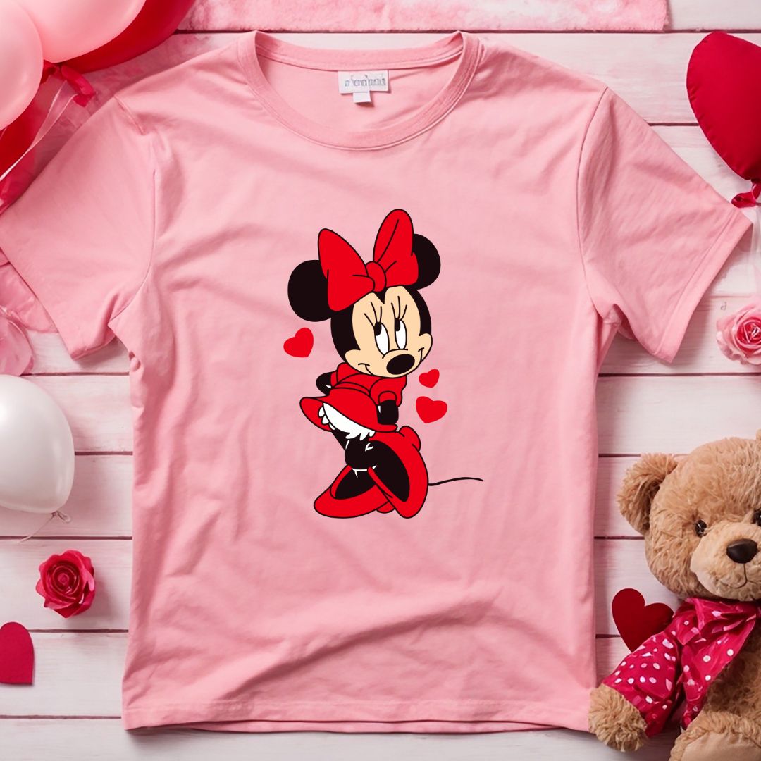 Valentine Hearts Minnie SVG Valentine Hearts Minnie Vector