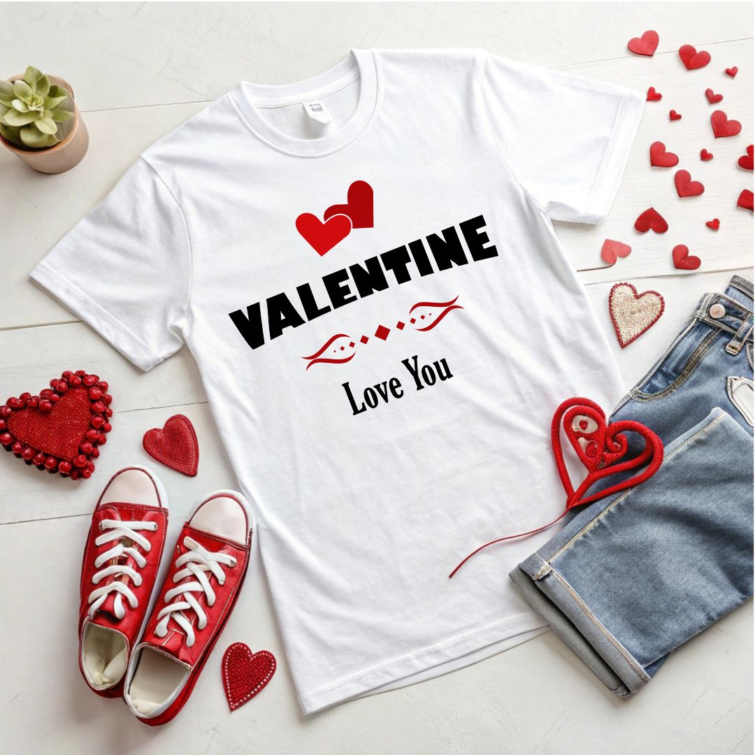Valentine Love You Vector
