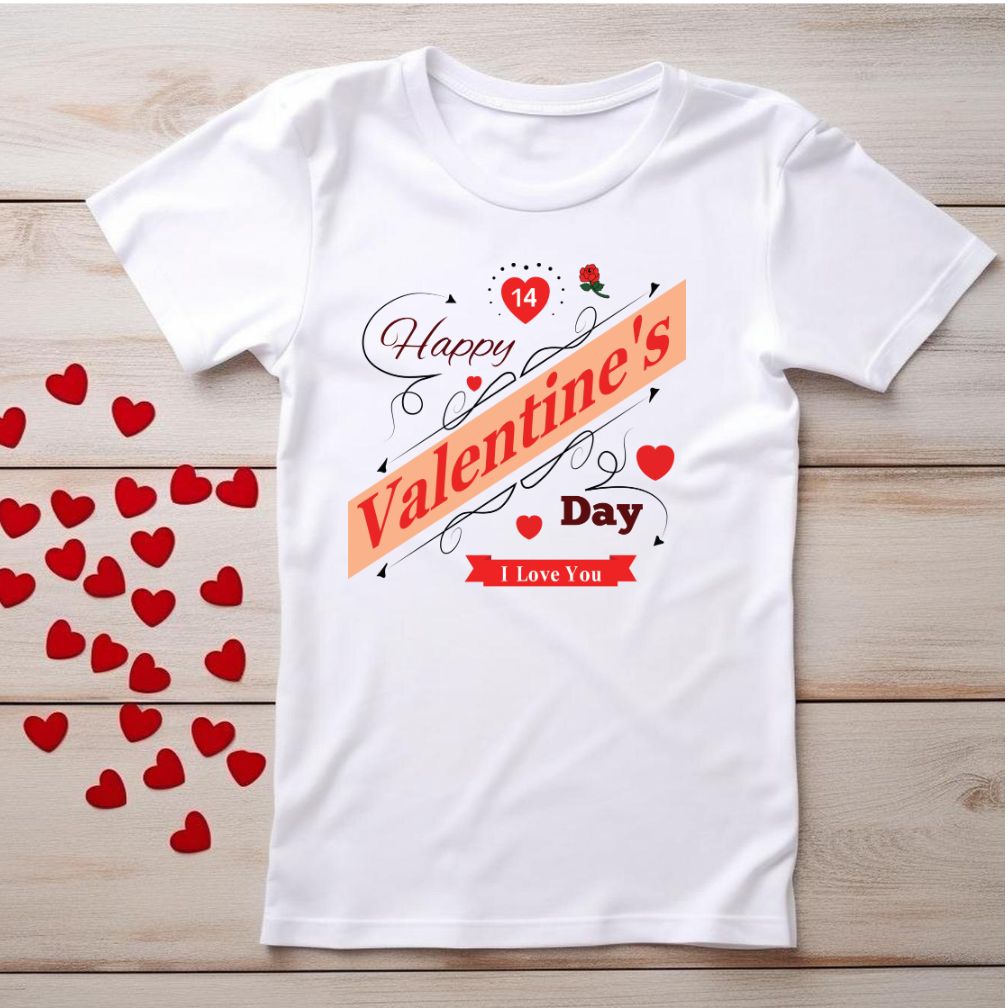 Valentines Day I Love You Vector