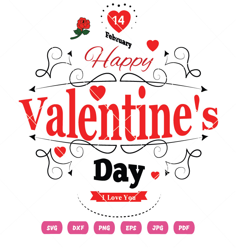 Valentines Day Love Vector
