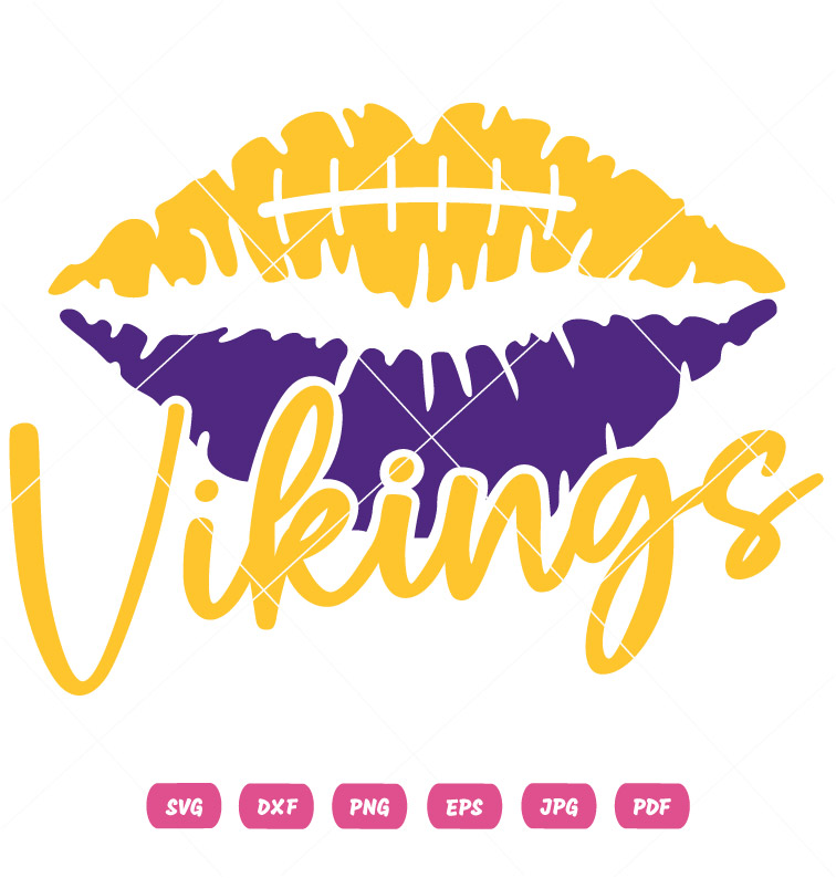 Vikings Valentine Vector