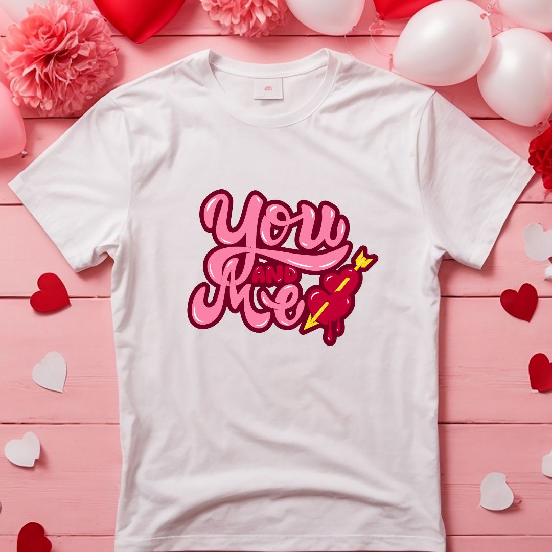 You And Me Valentine Hearts SVG You And Me Valentine Hearts Vector