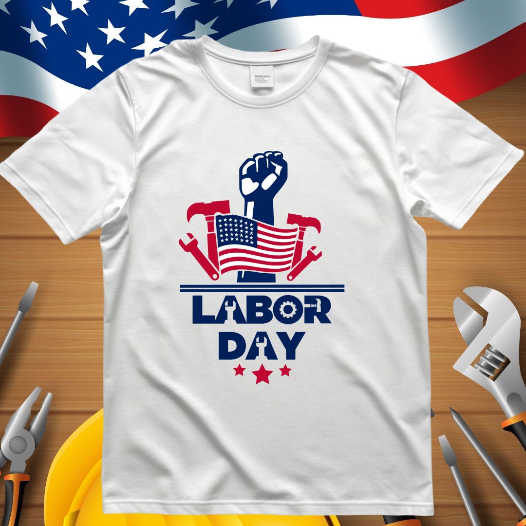 American Hand Happy Labor Day SVG American Hand Happy Labor Day Vector