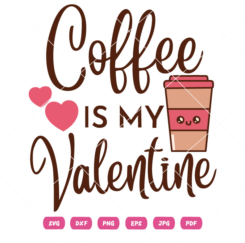 Coffee is my Valentine Hearts and Coffee by sunfully-yours