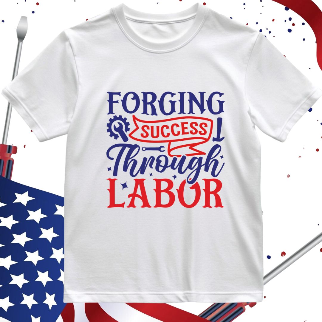 Forging Success Through Labor SVG Forging Success Through Labor Vector