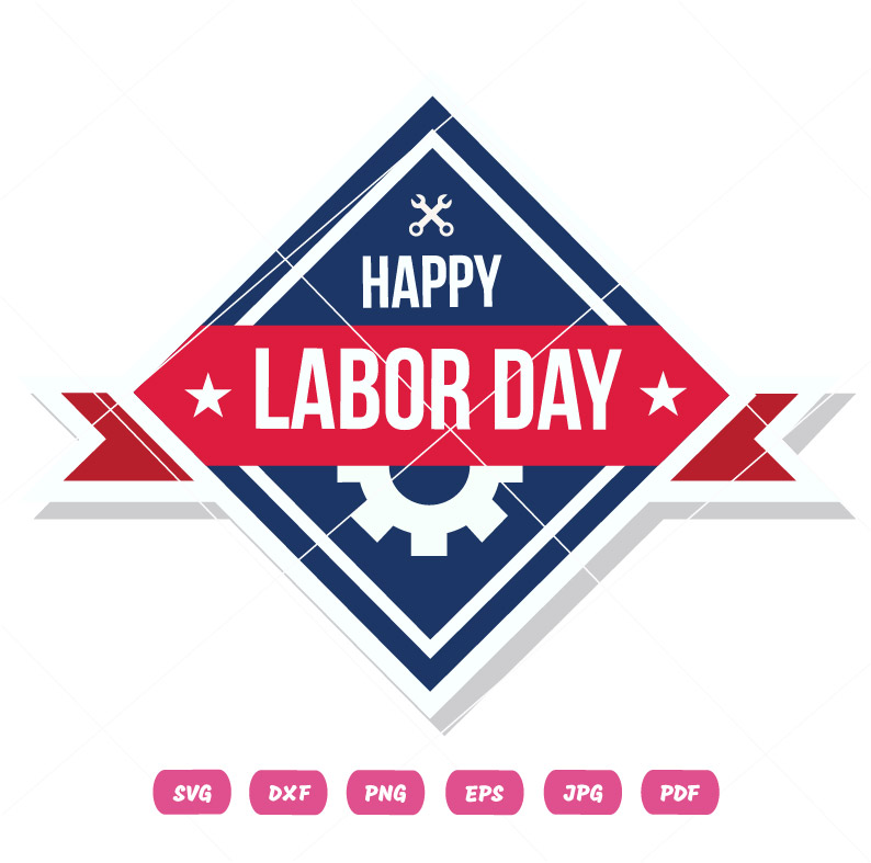 Happy Labor Dar Gear Tool SVG Happy Labor Dar Gear Tool Vector
