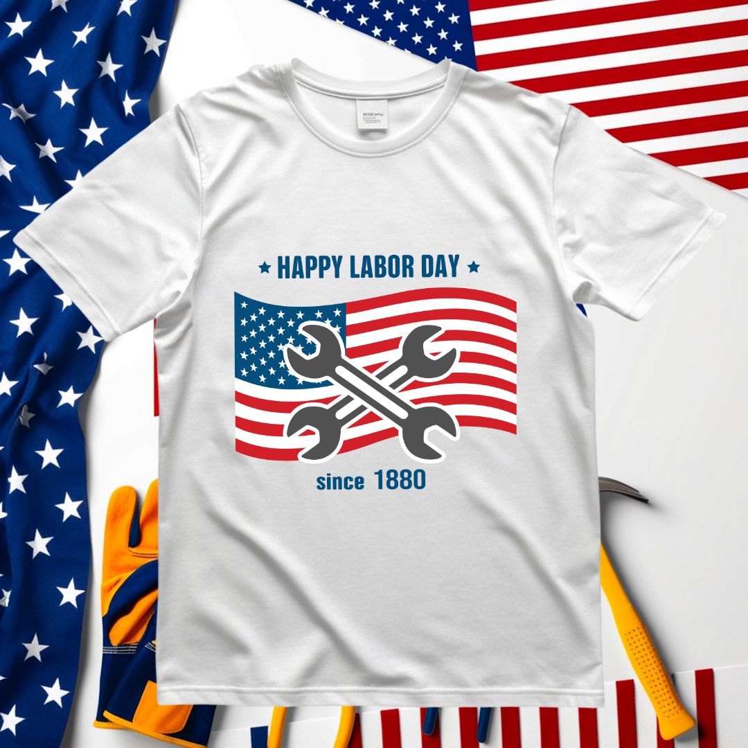 Happy Labor Day Since 1880 SVG Happy Labor Day Since 1880 Vector