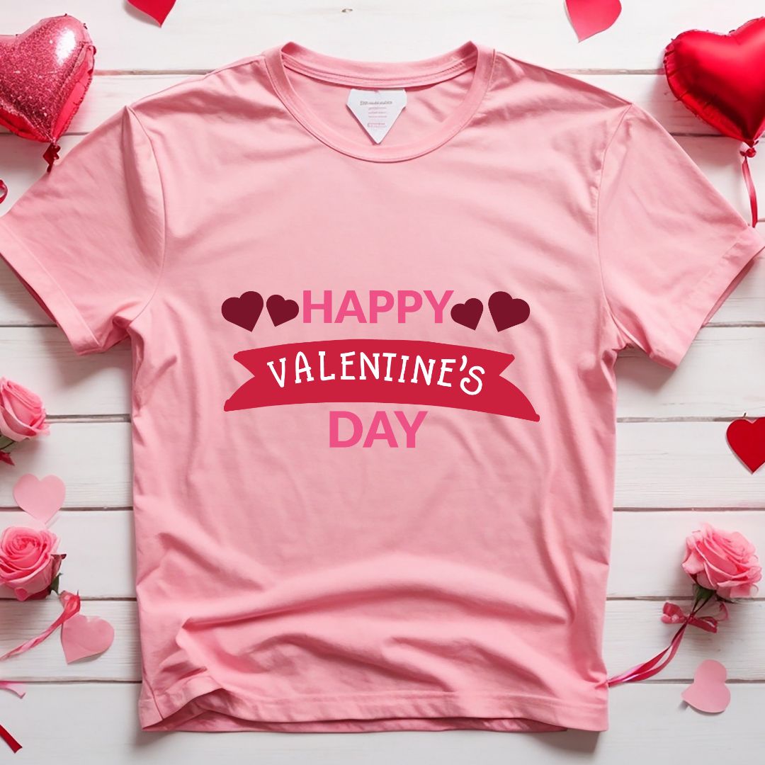 Happy Heart SVG Happy Valentine Day SVG Vector