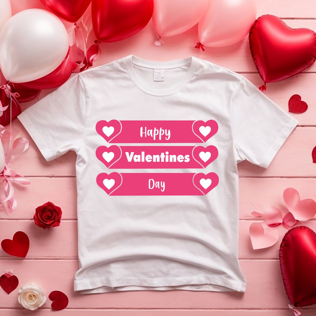 Happy Valentine Day SVG Happy Heart Vector