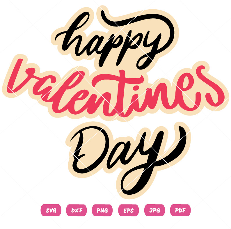 Happy Valentine's Day Valentine Vector