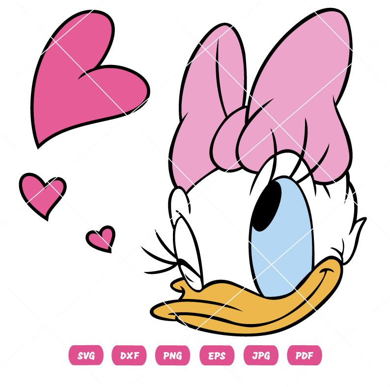 Heart Beauty Duck Face Happy Vector SVG Heart Beauty Duck Face Happy Vector