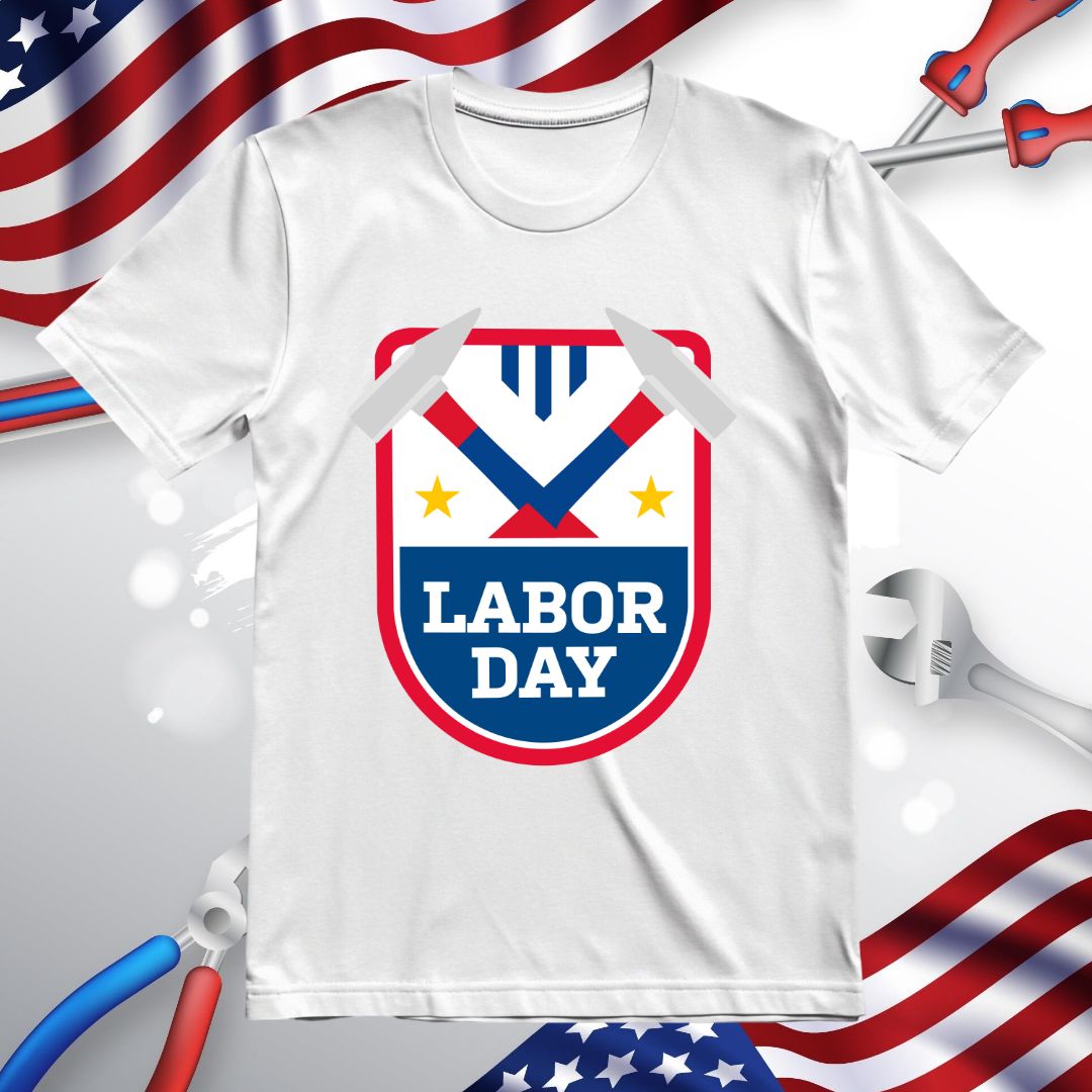 Patriotic Happy Labor Day SVG Patriotic Happy Labor Day Vector