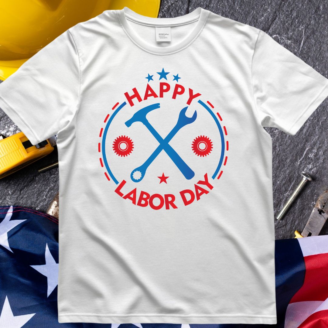 Labor Day Hammer and Wrench SVG Labor Day Hammer and Wrench Vector