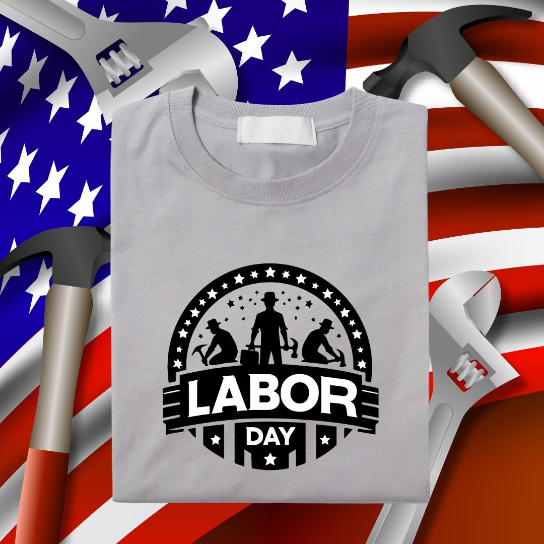 Labor Day Silhouette SVG Labor Day Silhouette Vector