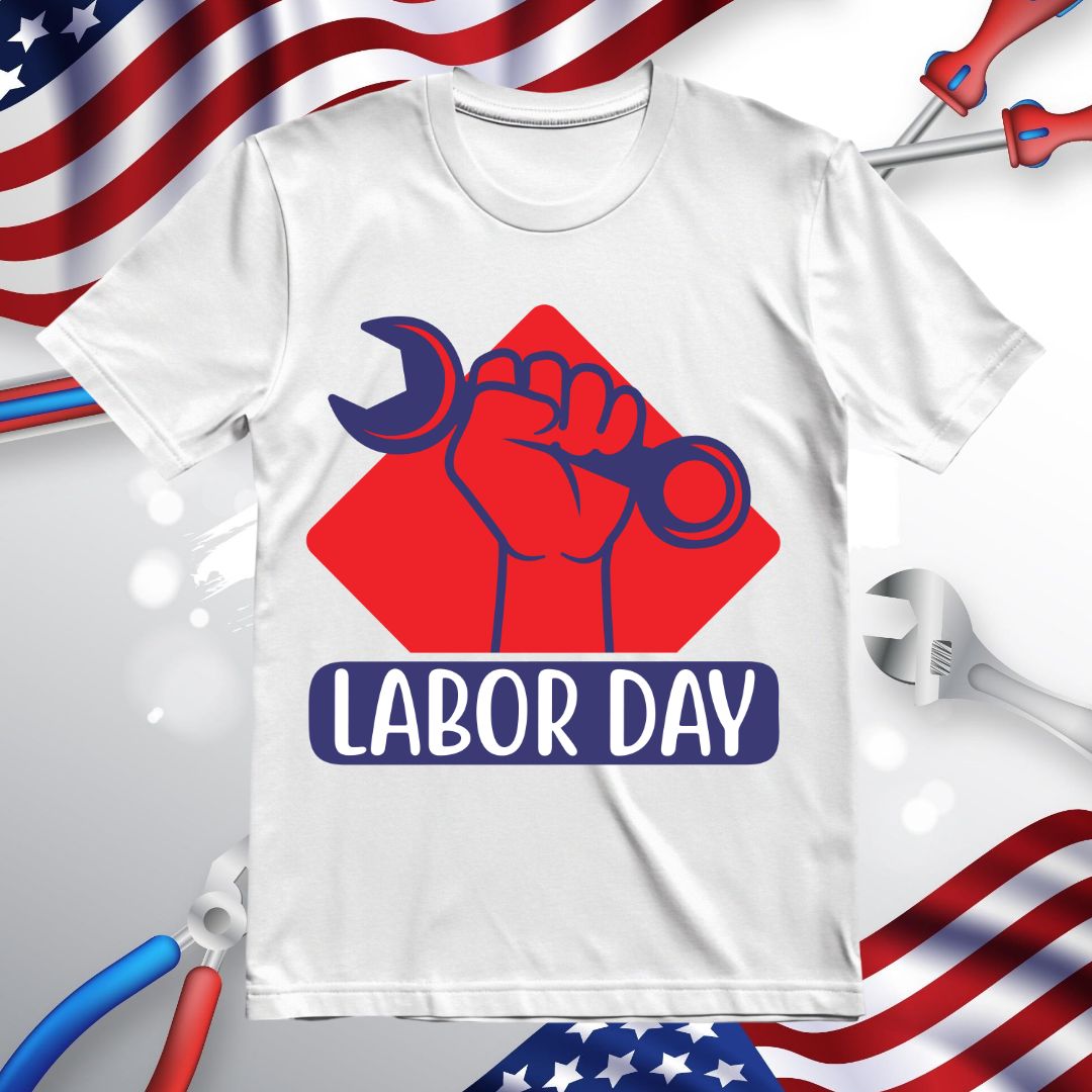 Labor Day Wrench in Fist SVGLabor Day Wrench in Fist Vector