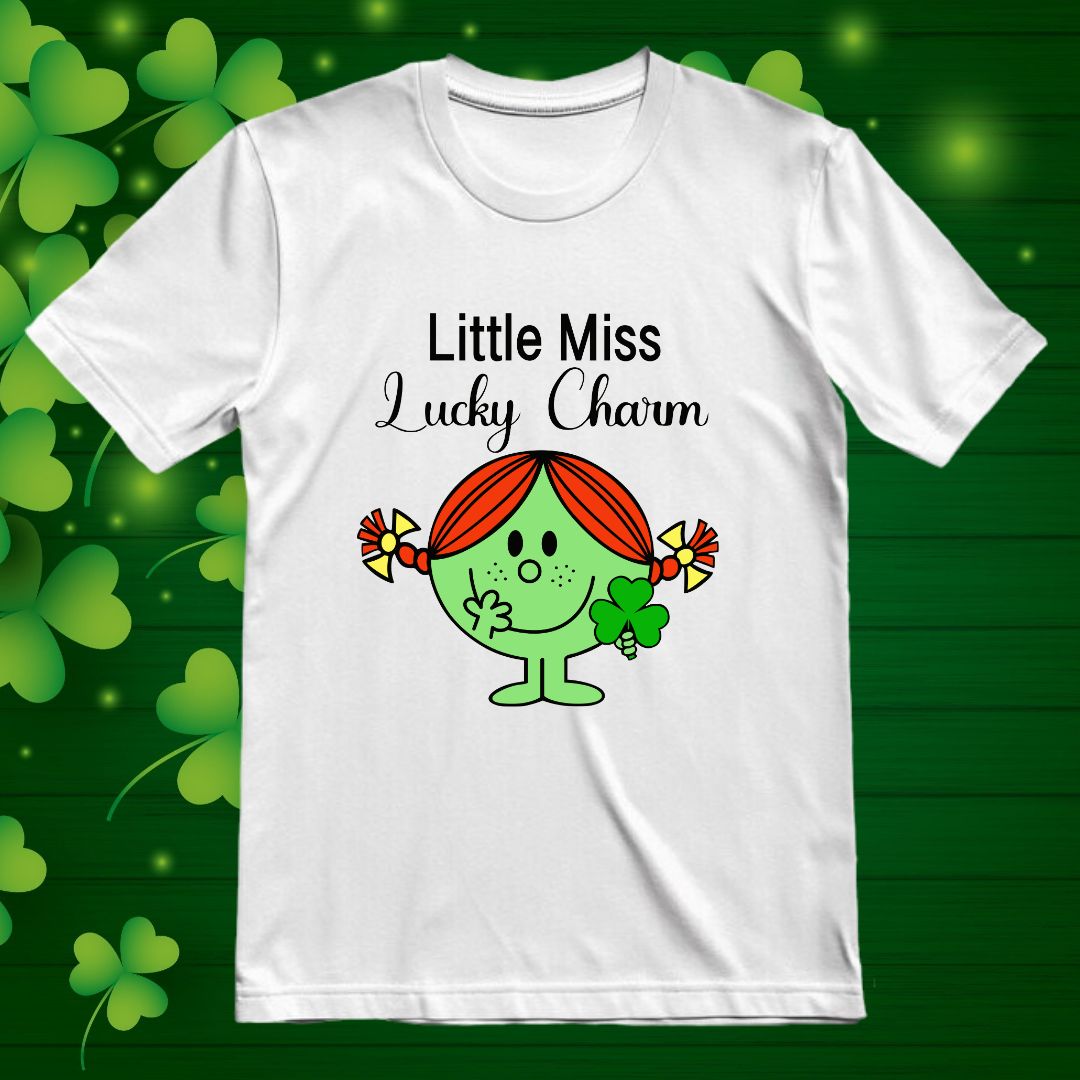 Little Miss Lucky Charm Vector