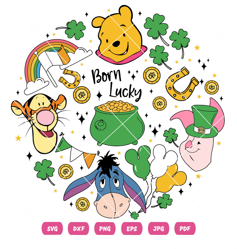 St Patricks Cartoon Vector Design